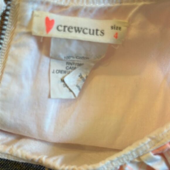 Crewcuts Girls White with Pink Flowers Balloons Skirt Dress - Picture 6 of 9